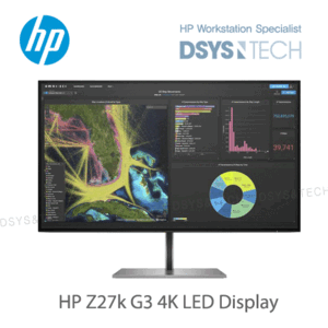 HP Z27k G3 4K LED Display