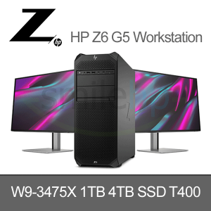 HP Z6 G5 W9-3475X 4.6 36C / 1TB / 4TB SSD / T400