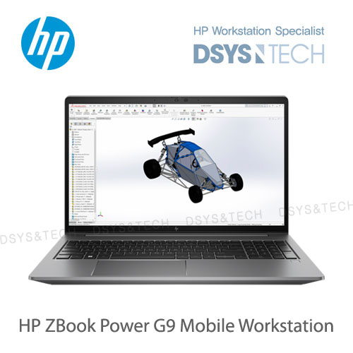 HP ZBook Power 15.6 G9 Mobile Workstation / Win 10, i7-12700H, 512GB NVMe SSD, 16GB, RTX A2000, 3y Warranty UHD