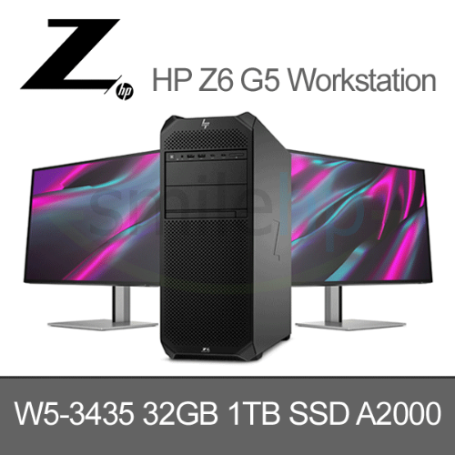 HP Z6 G5 W5-3435X 4.5 16C / 32GB / 1TB SSD / A2000