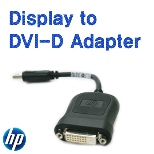 HP Display Port to DVI-D Adapter (FH973AA, C7T72AV) 디스플레이포트